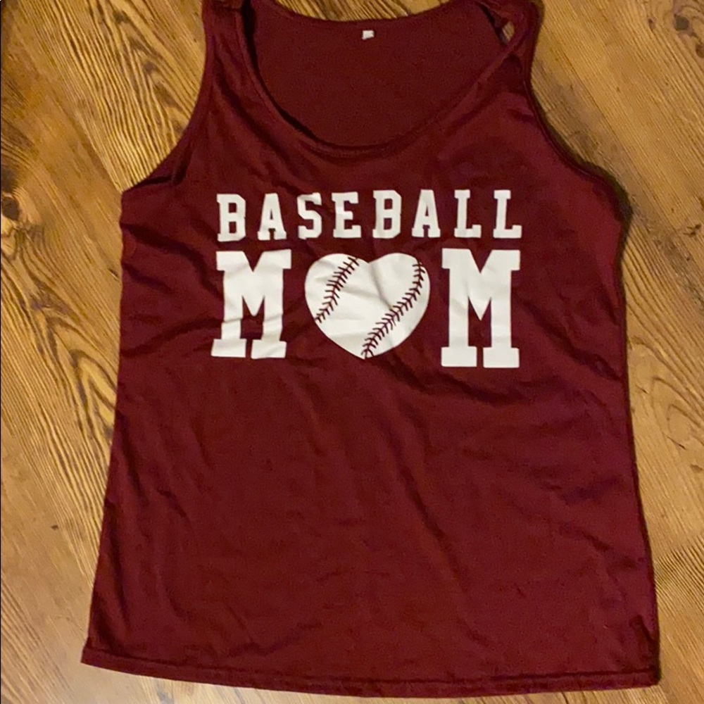 Baseball Mom Tank